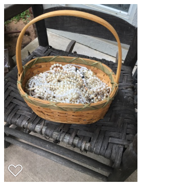 basket for pearls